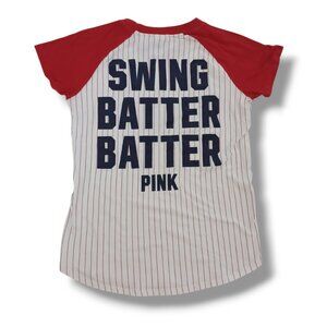 Los Angeles Angels Womens Baseball T Shirt Victoria's Secret PINK VS Top Size M